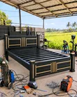 Custom Made Metallic Beds & Wardrobes - Brand New - 4