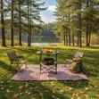 Lightweight Camping Table with Cup Holders - 5