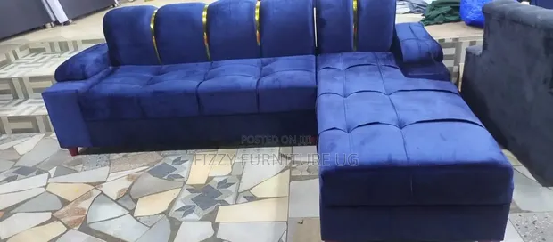 6 Seater L Shaped Sofa - Brand New - 1