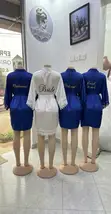 Blue Bridesmaids Robes - 2