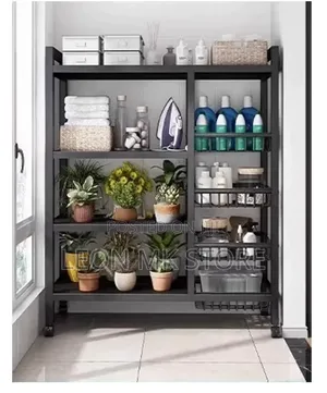 Modern 5-Tier Kitchen Storage Rack