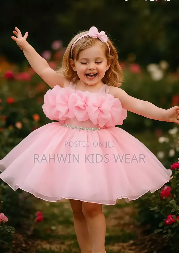 Princess Party Dress - Pink, Size 2-3Y - 1