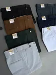 Men's Bootcut Formal Beltless Trousers - 4