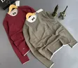 Men's Textured Waffle-Knit Crewneck Long-Sleeve T-Shirt - 5