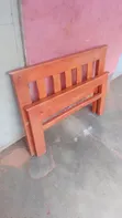 Used 3x6 Wooden Bed Frame - 1