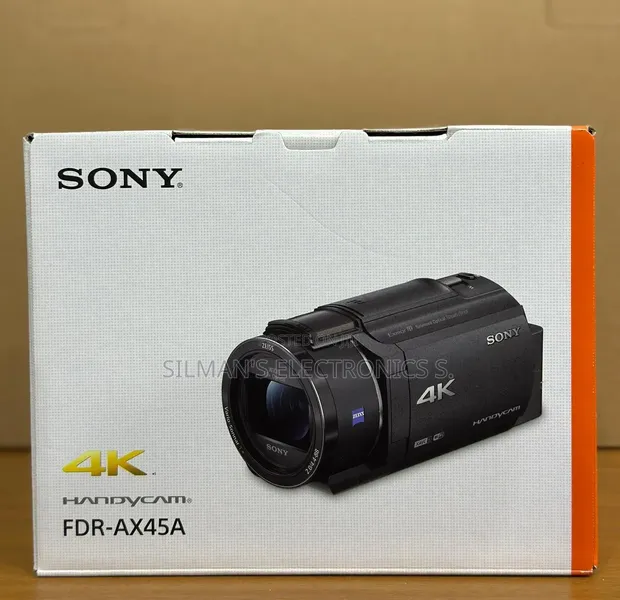 Sony FDR-AX45A 4K Handycam Camcorder - 1