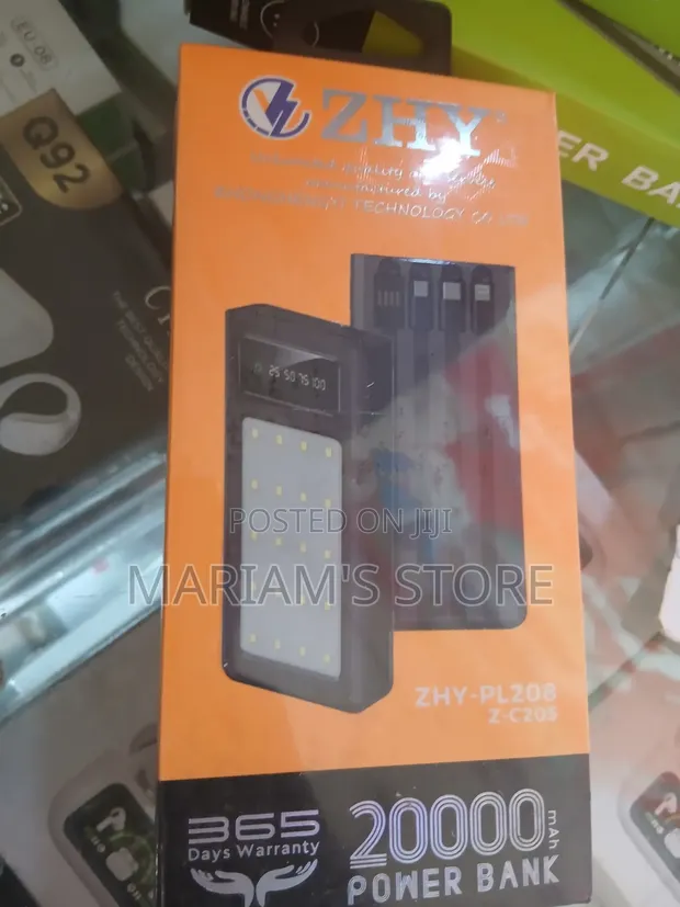 Zhiyun ZHY-PL208 (Z-C205) 20,000mAh Power Bank - 1