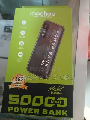 Maches MA90 50,000mAh Smart Power Bank with 3 USB Outputs
