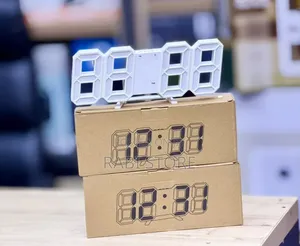 Beauenty 3D LED Digital Clock with Temperature Display