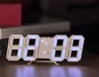 Beauenty 3D LED Digital Clock with Temperature Display - 2