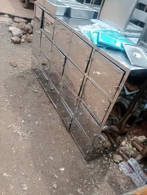 18-Door Stainless Steel Food Warmer Cabinet