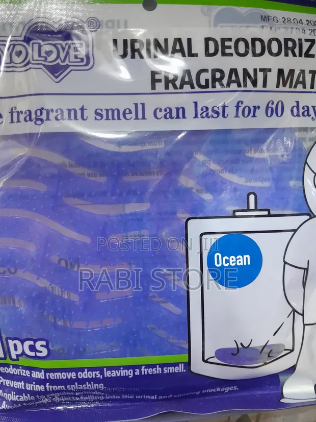 AfriDet Urinal Mat Deodorizer Fragrant Mats - 1