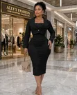 Office Dresses - Cotton, Below Knee Length - 5