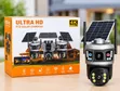 4G Solar Security Camera - 4K Ultra HD PTZ Wi-Fi Wireless - 1