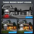 4G Solar Security Camera - 4K Ultra HD PTZ Wi-Fi Wireless - 5