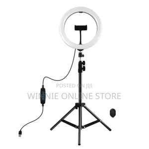 Ring Light with Stand (10, 14, 18 Inch)