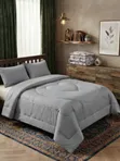 4-Piece Plain Duvet Set (5*6/6*6) - 2