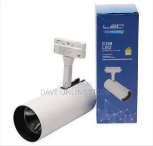 Warm White LED Track Light with Rotatable Head