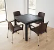Dining Plastic Table and Chairs for Garden and Parties - 1