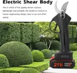 Wood Ranger Power Shears - Cordless Garden Trimmer - 2