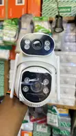 AI Solar Security Camera with 2 Lenses - 1