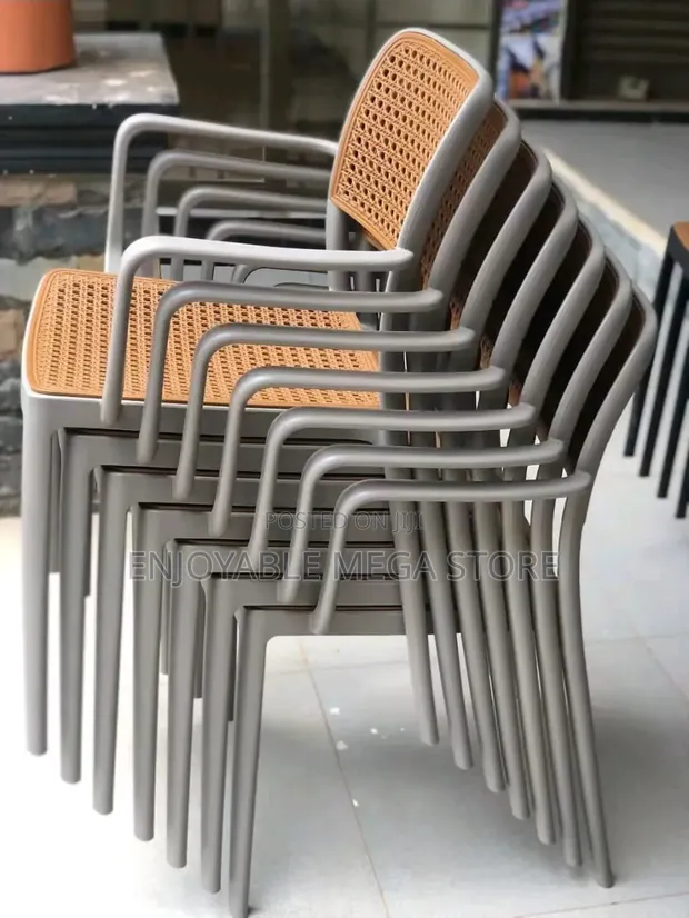 Stackable Plastic Chairs - Brand New - 1