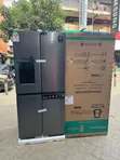 Hisense 610L 4-Door Refrigerator - Silver - 1
