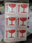 Fragile Shipping and Warning Stickers - 1