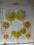 Brand New Smiley Face Wall Hooks - 1