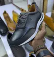 Genuine Leather Classic Unisex Sneakers - 2