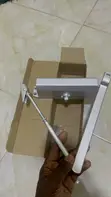 Heavy-Duty Door Closer - Silver - 90° Hold Open - 2