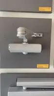 Heavy-Duty Door Closer - Silver - 90° Hold Open - 3
