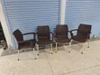 Brand New World Industries Plastic Dining Chairs (Brown) - 1