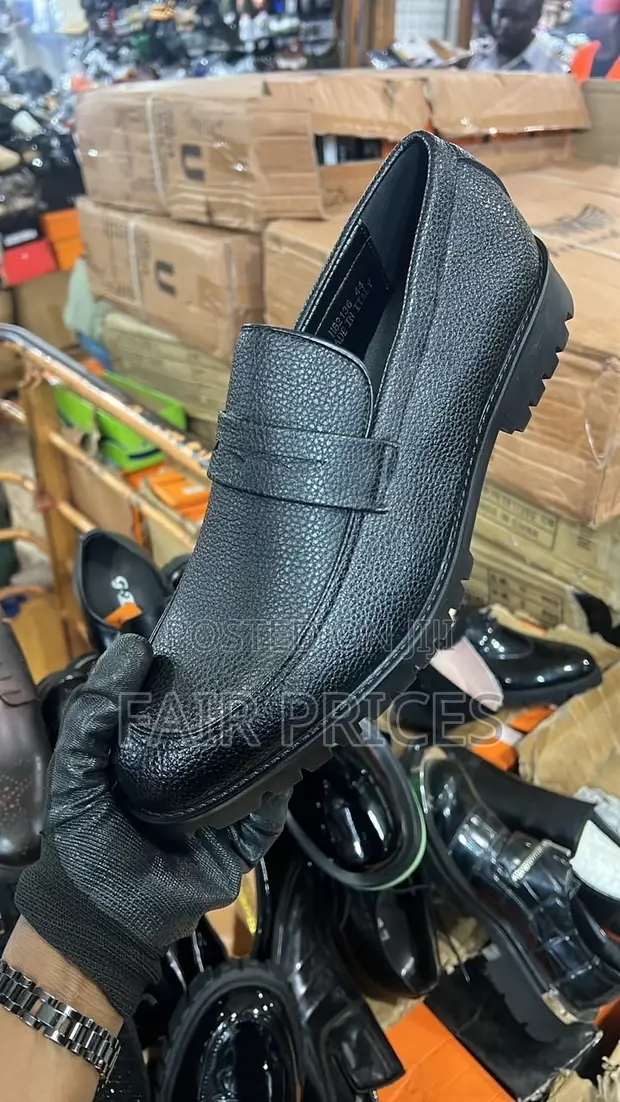 Original Leather Loafer Oxfords - Black - 1