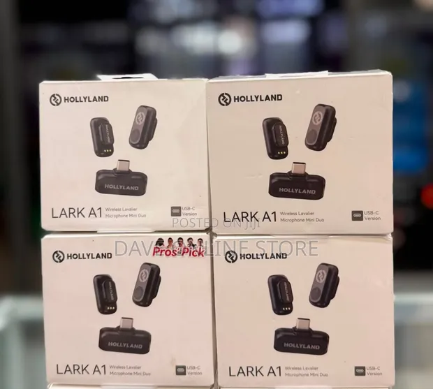 Hollyland Lark M1 Wireless Lavalier Microphone System (USB-C Duo) - 1