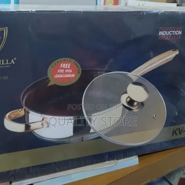 Kaisa Villa Induction Frypan Ø26cm with Glass Lid - 1