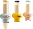 Compact Cup Dispenser Organizer Storage Rack - 4