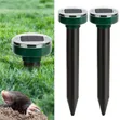 2-Piece Ultrasonic Animal Repeller with Sensor - 4