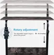 Multipurpose Height Adjustable Movable Table - 2
