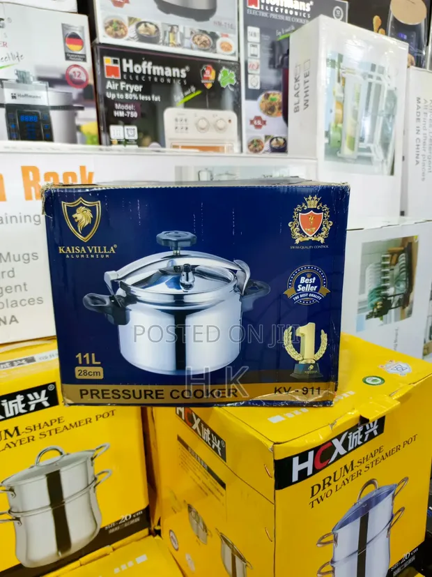Kaisa Villa 11L Aluminium Pressure Cooker (KV-911) - 1