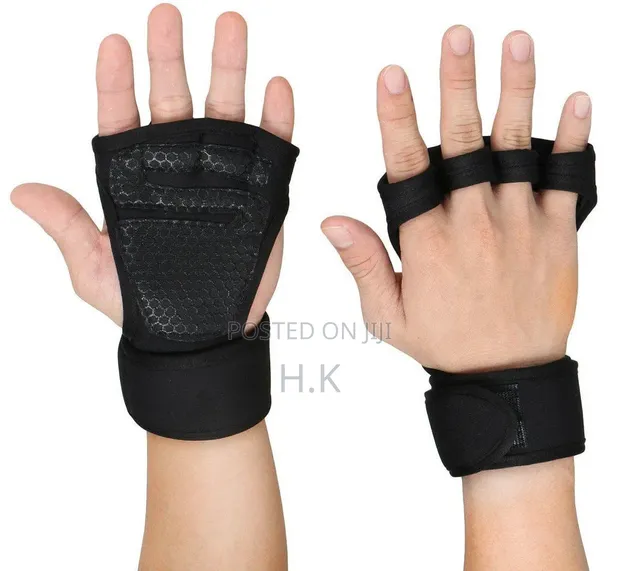 Brand New Padded Weightlifting Hand Grips - 1