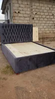 Gray 5x6 Bed Frame - 1