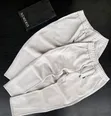 Cream-Colored Fleece Jogger Sweatpants - 1