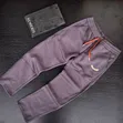 Cream-Colored Fleece Jogger Sweatpants - 4