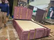 5x6 Gold Striped Bed - 1