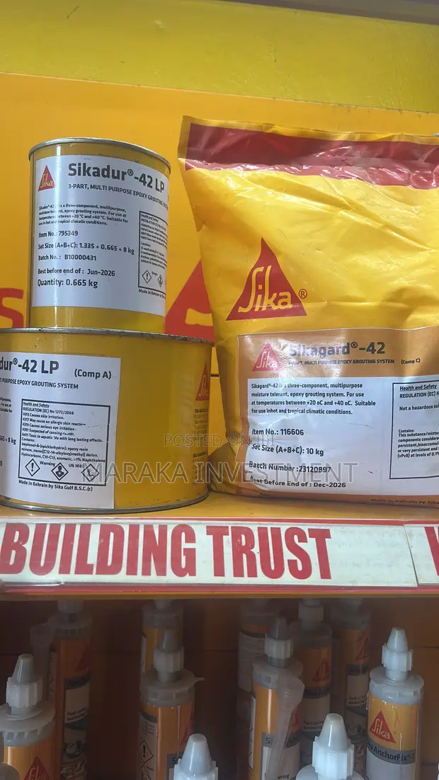 Sika Dur 42 & 32 Available - 1