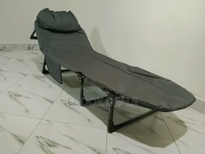 Folding Camping Bed - Single Portable Recliner