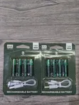 Green Lion AAA 4-Pack USB-C Rechargeable Batteries - 3