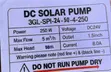 DC/Solar Water Pump - 250W, 24V, 50m Head - 1