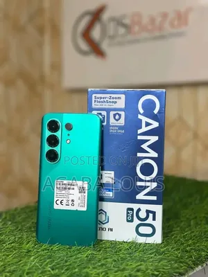 New Tecno Camon 50 Pro 256GB Green
